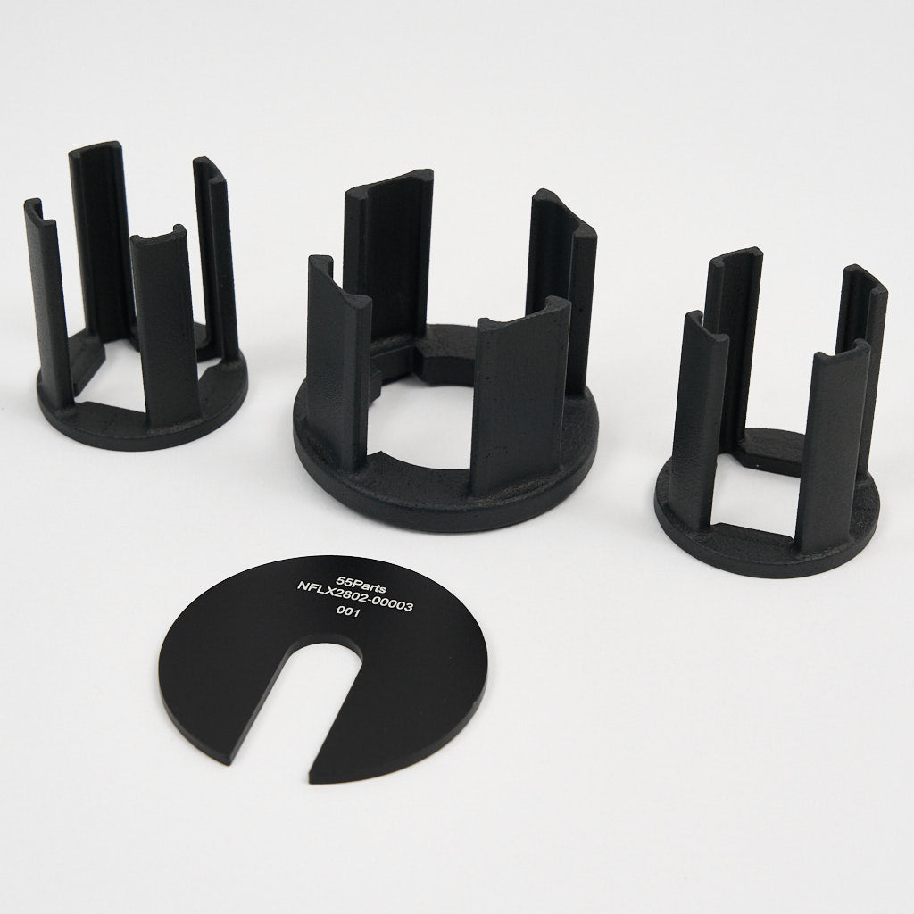 NoFlex Bearings: Differential Inserts passend für BMW F2x, F3x