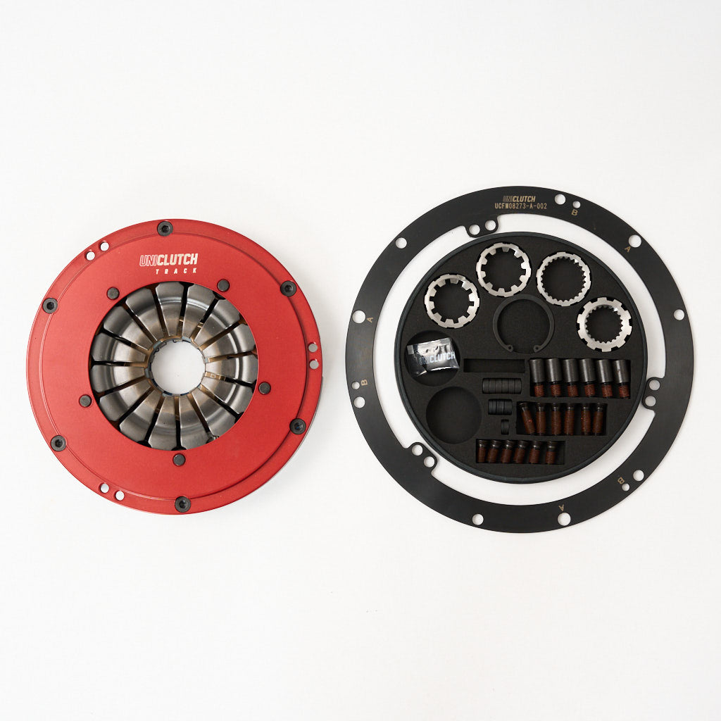 UniClutch Upgrade Zweischeibenkupplung für OEM Zweimassenschwungrad passend für BMW N54, N55, B58, S55 und Toyota Supra B58