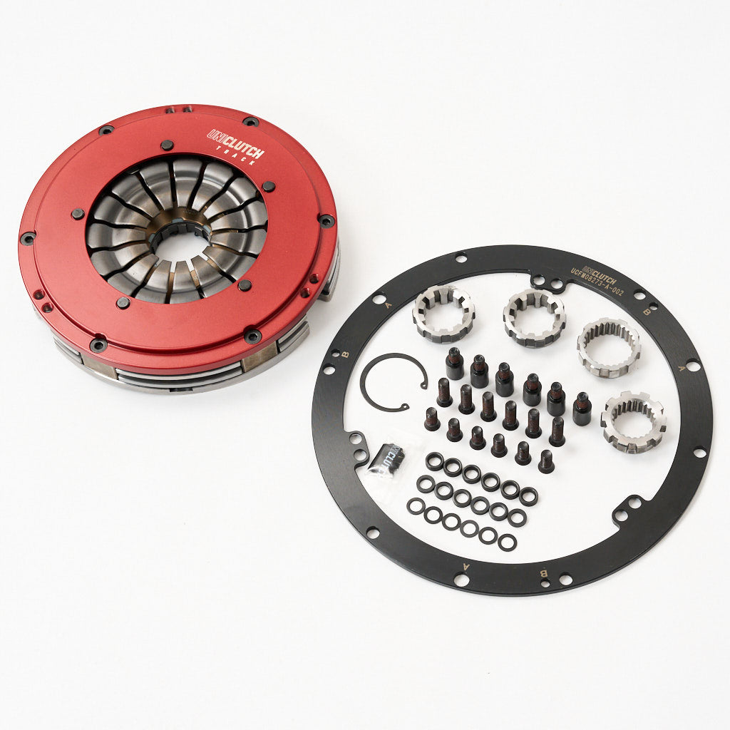 UniClutch Upgrade Zweischeibenkupplung für OEM Zweimassenschwungrad passend für BMW N54, N55, B58, S55 und Toyota Supra B58
