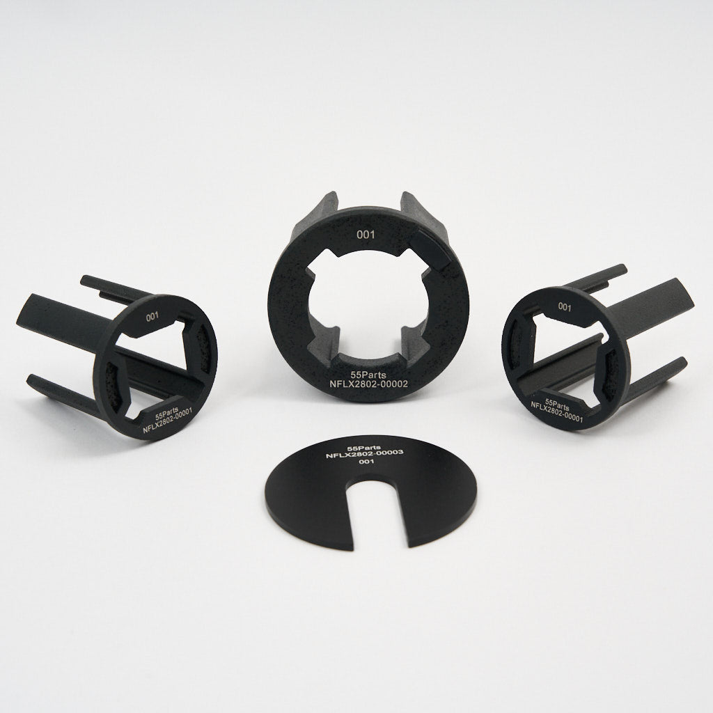 NoFlex Bearings: Differential Inserts passend für BMW F2x, F3x