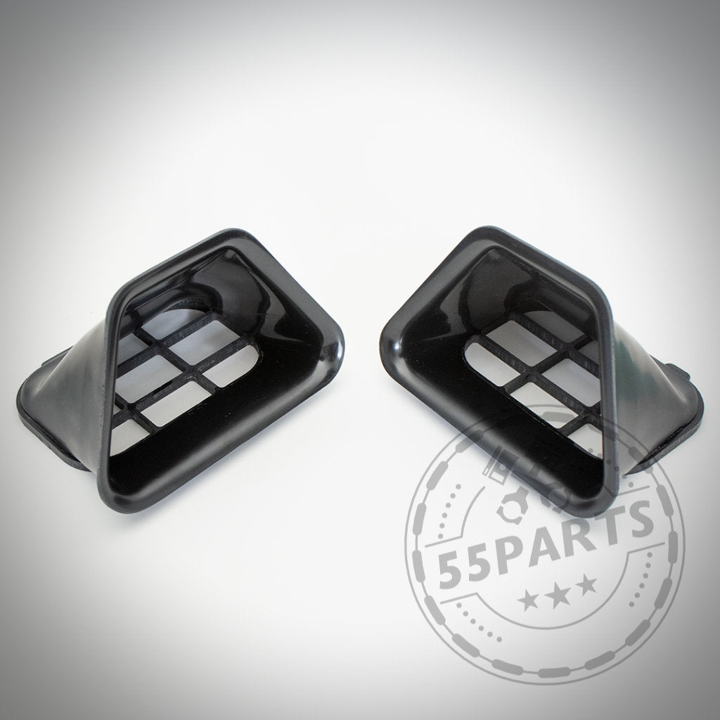 Die 55Parts Exclusive Airscoop Lufthutze / Ram Air Intake, kompatibel mit den meisten BMW F-Serien Modellen und inklusive Zertifikat, ist auf weißem Hintergrund abgebildet.