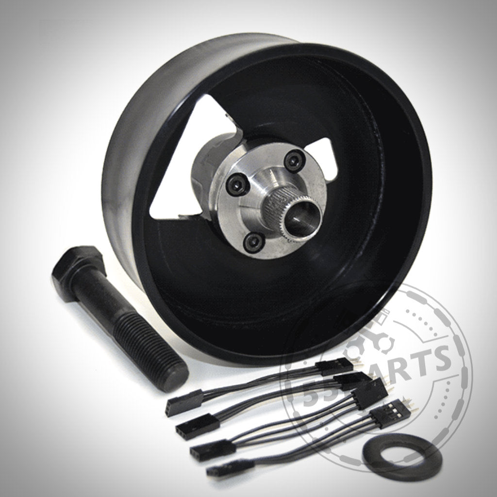 Eine DDM Racing Srls Spurverbreiterung für BMW F8X, G8X M2/M3/M4, andere F- und G-Serien 1/2/3/4 Modelle, Mini F55/F56/F57, und Supra MK5 ist auf weißem Hintergrund abgebildet.