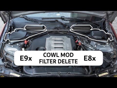 55Parts Exclusive: Bannik Engineering Mikrofilter Delete Gehäuse passend für BMW E8x, E9x 1er und 3er
